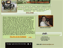 Tablet Screenshot of hemlockschnauzers.com